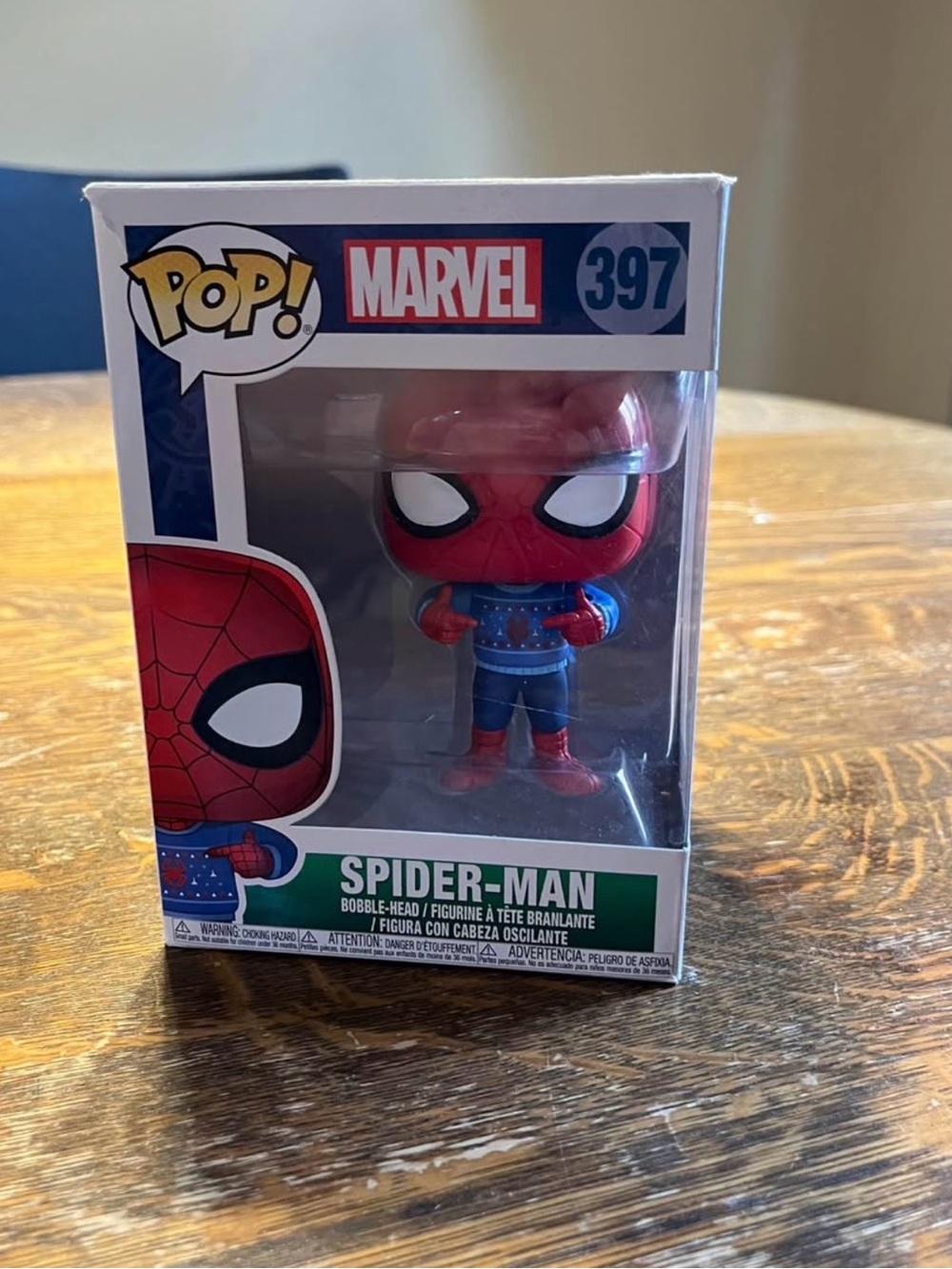 Funko Marvel Spider-Man Pop! Figure - Red, Blue